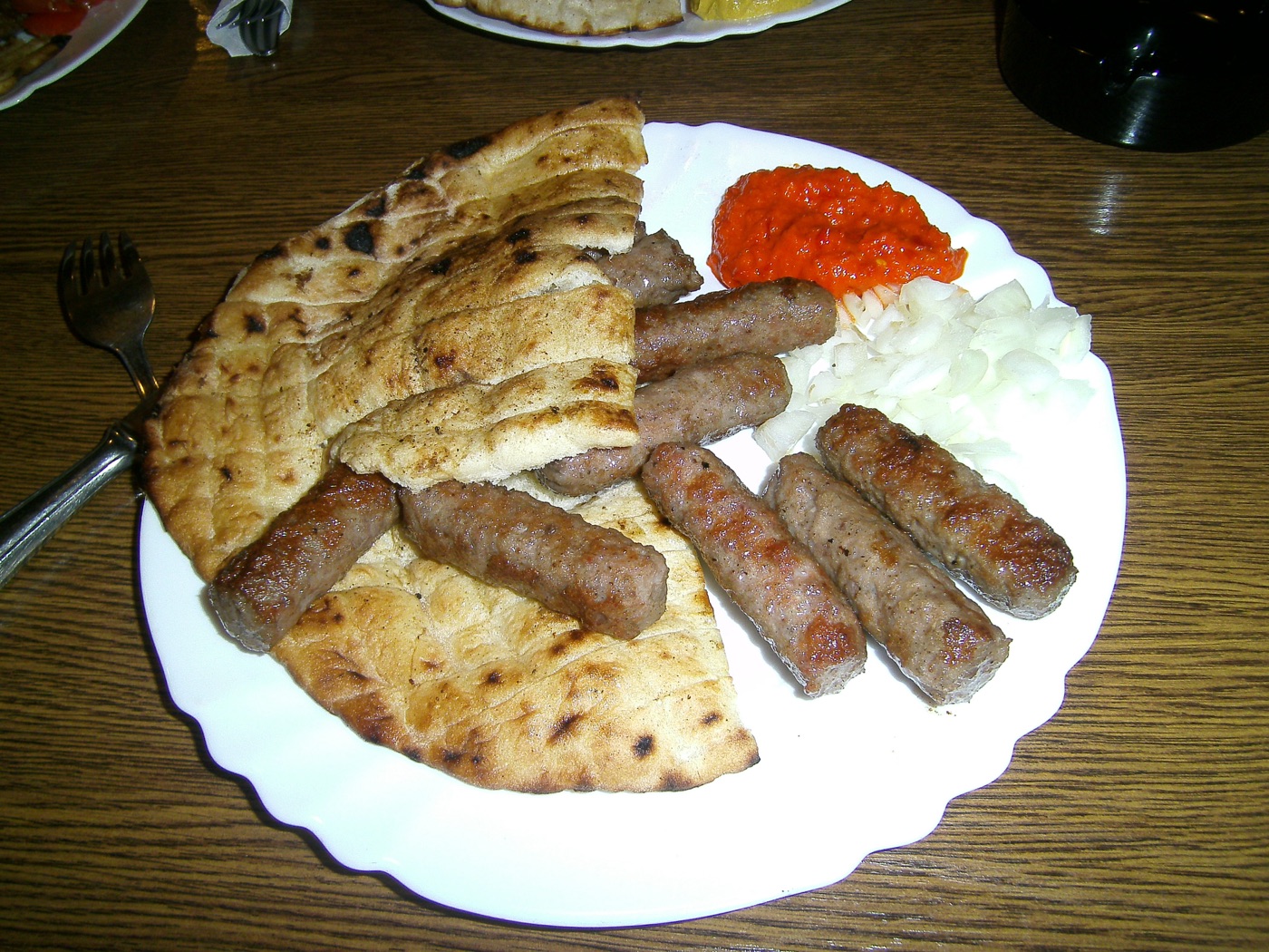 Ćevapčići Nahaufnahme