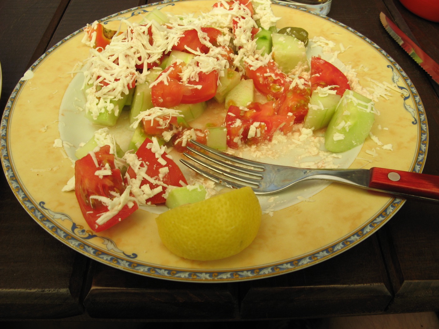 Frischer Šopska Salat — Aida Restaurant Dortmund